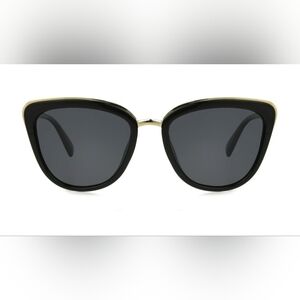 Black Cat-Eye Women's Sunglasses